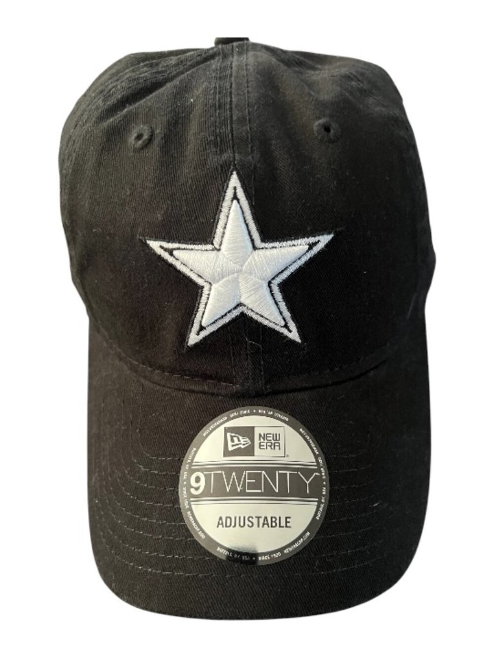 Dallas Cowboys Prescott New Era 9TWENTY Adjustable Hat Black NFL Cap Star Logo